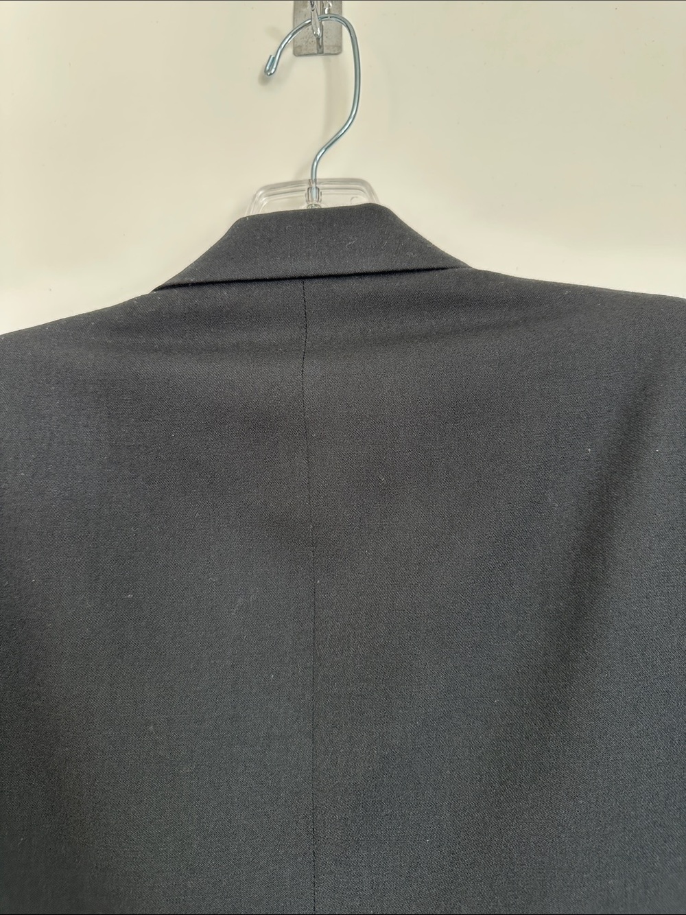 Vintage 90s Ralph Lauren Black Double-Breasted Blazer with Embroidered Crest 14 - Picture 12 of 12